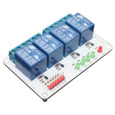 4CH 4 Channel 24V Relay Module for Arduino PIC ARM AVR MSP430