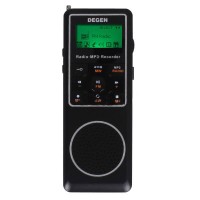 DEGEN DE1127 Digital Radio DSP FM MW SW AM Receiver 4GB MP3 Player Recorder