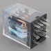 5PCS HH54P DC 12V Coil 5A 240V AC 28V DC Power Relay 14 Pin 4PDT 4 NO 4 NC