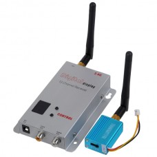 FPV T2 12CH 2.4G 1000MW Wireless A/V Home Transmitter Receiver System