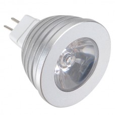 RGB 3W 12V LED MR16 Base Type LED Lamp with Remote Controller