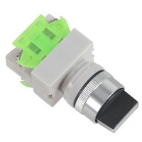660V 10A 3 Positions Rotary Selector Push Button Switch