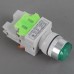 24V Signal Light 1NO 1NC Green Push Press Button Switch Locking Type