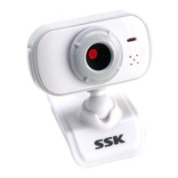 SSK DC-P335 USB PC Webcam Usb 2.0 Camera Driverless Computer Camera-White