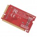 Dual LCD Mini PCI-E PCI LPC Diagnostic Analyzer Post Test Debug Cards for Motherboard