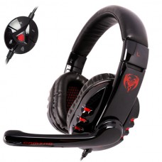 Somic G927 USB 7.1 PC Game Headphone with Black Red White