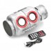 Gas Jar Style MP3 Player Speaker with Remote Controller