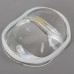 107mm LED Optical Convex Glass Lens with Silicone Seal and Holder