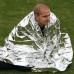 Camping Outdoor Emergency Rescue Solar Thermal Space Mylar Blanket 210cm X 130cm