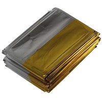 Camping Outdoor Emergency Rescue Solar Thermal Space Mylar Blanket 210cm X 160cm