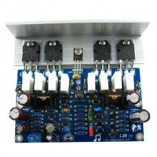 L20 Audio Power Amplifier AMP Assembled Board 2Channel with Heatsink 2pcs