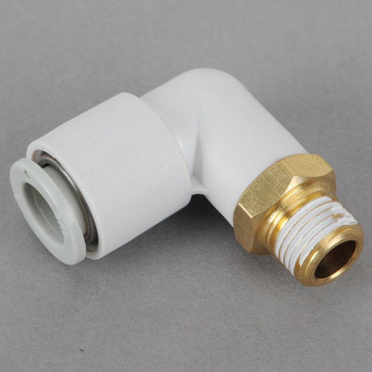 Smc Type Kq2l 08 01s Pneumatic Fittings One Touch Fittings Male Elbows 10 Pack Free Shipping