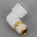 SMC Type KQ2L 12-03S  Pneumatic Fittings One-touch Fittings Male Elbows 10-Pack