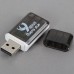 Heyu Cute Multi-function Micro SD Card Reader 480mb/s-Black