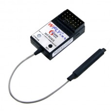 WFLY WFR06S 2.4G 6-channel Mini Receiver W-FLY 2.4GHZ for Helicopter and Airplane