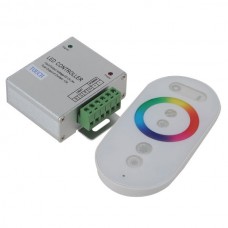 RF Wireless Touching Remote Controller For LED RGB Strip 12V/24V RGB Controller-White