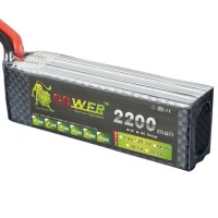 High Power LION 11.1V 2200M 25C Rechargeable Polymer Lithium Battery