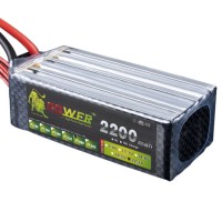 High Power LION 22.2V 2200MAH 40C Rechargeable Polymer Lithium Battery