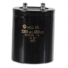 3300uF 450V Aluminum Electrolytic Capacitor 105*75*75mm