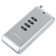 1000 Meters 4 Button RF Wireless Remote Control 04-1000 - Grey