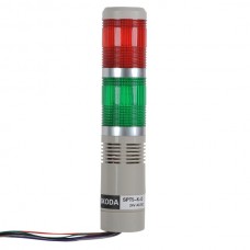 Skoda LED Bulb Flashing Indicator Tower Rod Series with Beep STP5-24VDC Red+Green