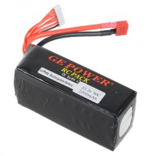 GE POWER 2200mAh 30C 22.2V Rechargeable Lithium Polymer Battery