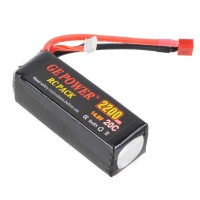 GE POWER 2200mAh 20C 14.8V Rechargeable Lithium Polymer Battery