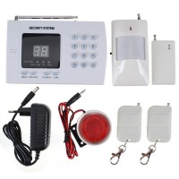 Intelligent Wireless Auto-dial Alarm System with PIR Detector