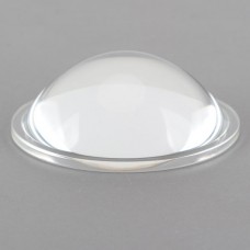 90 Degree 67cm Optical Glass Convex Lens For LED Light