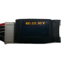 Telemetry Accessories FrSky LiPo Voltage Sensor 1S-6S up to 12S OLED Screen FLVS-02