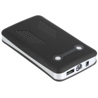 12000mAh Travel Power Mobile Power with Battery Indicator Black