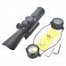 Accurate M8 JGBGM8  Rifle Scope  3.5-10x40 With Red Laser Light