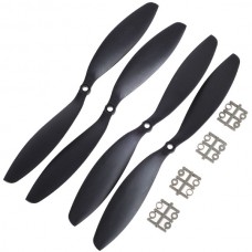 GEMFAN Carbon Nylon 11x4.7" 1147 1147R CW CCW Propeller For MultiCopter 2 Pairs