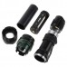 Gree LED Flashlight Torch Focus Adajustable with Dimmer & Clip 3xAAA Waterproof