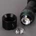 Super Bright Gree LEDTorch with Dimmer & Clip 3xAAA Waterproof  Flashlight