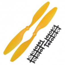 10x4.5" 1045 1045R Counter Rotating Propeller Blade For Quadcopter MultiCoptor-Yellow