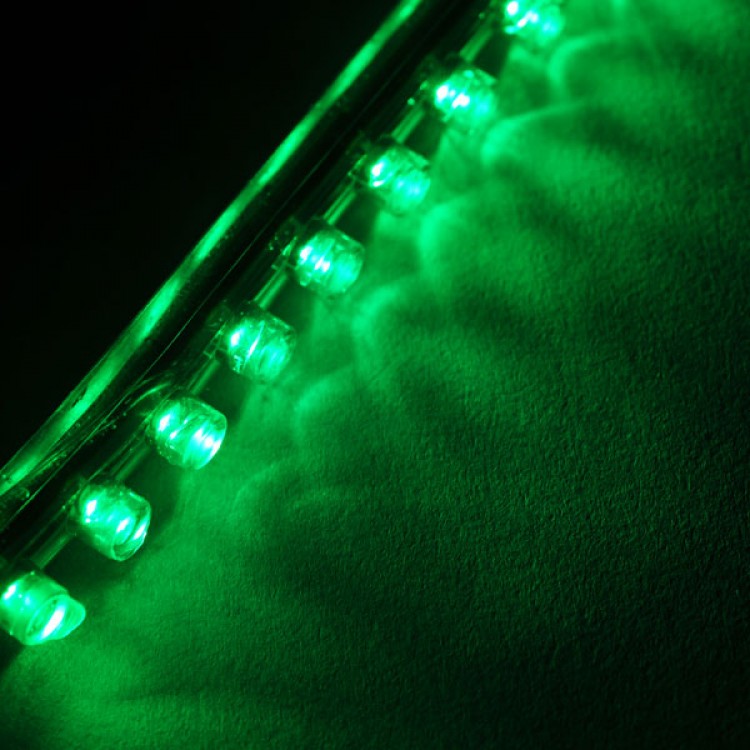 green waterproof led black light strips