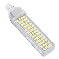 G24 5050 SMD LED White Light 52 LED Bulb Lamp 12W