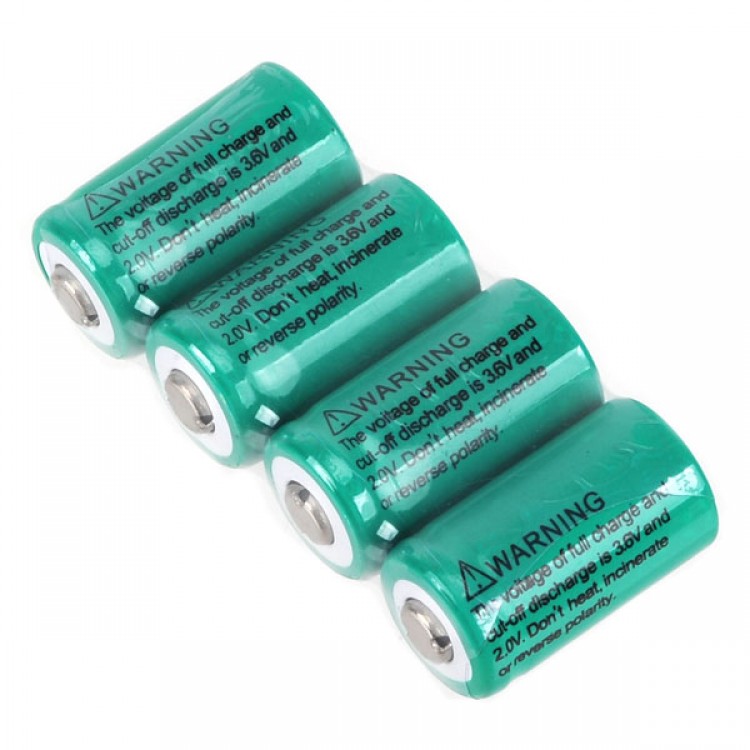 4 PCS Ultrafire CR2 3.0V 15270 800mAh Battery - Free Shipping - ThanksBuyer