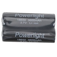 2x Li-ion 18650 Rechargeable 3.7v Torch Protected Battery 3600mAh
