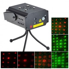 MN002-D4A R/G Stage Laser Light+Laser Stage Lighting +Tripod +AC Power Supply