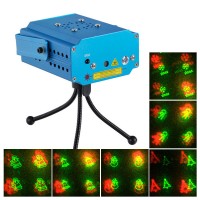 MN001-D1 R/G Stage Laser Light Projector+Laser Stage Lighting +Tripod+Remote Control +AC Power Supply
