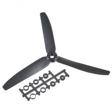 GWS 8040 8040R 8x4 3-blade Rotating Reversed Propeller CCW 4-Pack