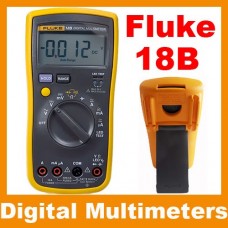  Fluke 18B LED Test Digital Multimeter 15B 17B AC/DC Ohm