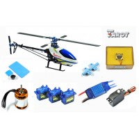 Tarot 450 Sports Airplane Helicopter TL20008+Tarot GY550 Gyro+40A ESC(Package 3)