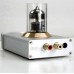 MUSE TU-20 Russia 6N11 Smallest Tube Preamp Headphone Amplifier-Silver