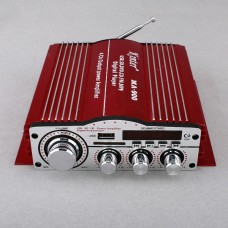 Kinter Ma-900 USB SD FM CD Digital Player Remote Control HiFi Stereo 4*41W Car Amplifier Red