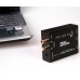 MUSE Mini USB DAC PCM2704 Sound Card Optical Coaxial Decoder USB to S/PDIF Converter-Black