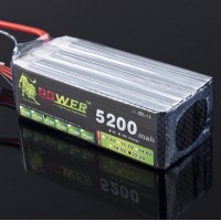 High Quanlity LION Power 22.2V 5200MAH 30C LiPo Battery BG713