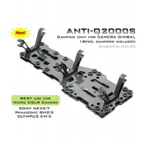 Helibest ANTI-Q2000S Anti-vibration Damping Unit Kit for MC6500PRO V1.0/2.0/3.0/4.0 Camera Gimbal